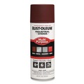 Paint | Rust-Oleum 1667830 Industrial Choice 1600 System 12 oz. Aerosol Can Multi-Purpose Enamel Spray Paint - Flat Red (6/Carton) image number 0