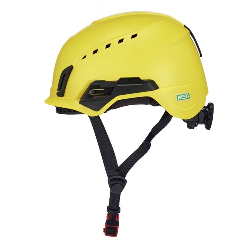 Clearance Center | MSA 10242631 V-Gard H2 Vented Safety Helmet - Yellow image number 0
