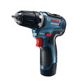 Combo Kits | Bosch GXL12V-220B22 12V MAX Brushless Lithium-Ion 3/8 in. Cordless Drill Driver/1/4 in. Hex impact Driver Combo Kit (2 Ah) image number 1