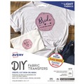 July Member-Exclusive Offer Save 10% off on One Item | Avery 03275 8.5 in. x 11 in. Fabric Transfers - White (12/Pack) image number 0