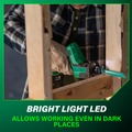 Reciprocating Saws | Metabo HPT CR18DAQ4M 18V Lithium-Ion Sub-Compact Cordless Reciprocating Saw (Tool Only) image number 5