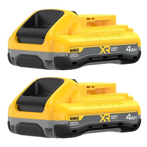 Battery and Charger Starter Kits | Dewalt DCB2104-2 (2) 20V MAX XR POWERPACK 4 Ah Lithium-Ion Battery and Charger Kit image number 0