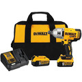 Impact Drivers | Dewalt DCF897P2 20V MAX XR 5.0 Ah Cordless Lithium-Ion Brushless 3/4 in. Hog Ring Impact Wrench Kit image number 0
