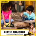 Clearance Center | STANLEY Jr. RP008-SY Battery Powered Chain Saw Toy with 3 Batteries (AA) image number 5