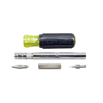 SCREWDRIVERS | Klein Tools HVAC Slide Drive 8-in-1 Multi-Bit Screwdriver/Nut Driver - 32596