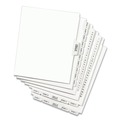 July Member-Exclusive Offer Save 10% off on One Item | Avery 11376 11 in. x 8.5 in. 27-Tab Preprinted Legal Exhibit Bottom A to Z Tab Index Dividers - White (1-Set) image number 4
