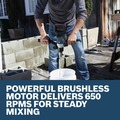Drill Drivers | Bosch GRW18V-120N 8 Amp Brushless Variable Speed 1/2 in. Chuck Mud Mixer image number 2