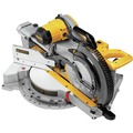 DeWALT Spring Savings! Save up to $100 off DeWALT power tools | Dewalt DWS780DWX724 15 Amp 12 in. Double-Bevel Sliding Compound Corded Miter Saw and Compact Miter Saw Stand Bundle image number 7