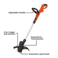 String Trimmers | Black & Decker ST8600 5 Amp 13 in. Corded Electric String Trimmer/Edger image number 6