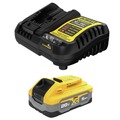 Clearance Center | Dewalt DCBP520C 20V MAX XR POWERSTACK 5 Ah Lithium-Ion Battery and Charger Kit image number 0