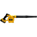 Handheld Blowers | Factory Reconditioned Dewalt DCE100M1R 20V MAX Variable Speed Compact Lithium-Ion 100 CFM Cordless Jobsite Blower Kit (4 Ah) image number 1