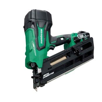 FRAMING NAILERS | Metabo HPT NR3665DAM MultiVolt 36V Brushless Lithium-Ion Cordless Metal Connector Nailer Kit (2.5 Ah)