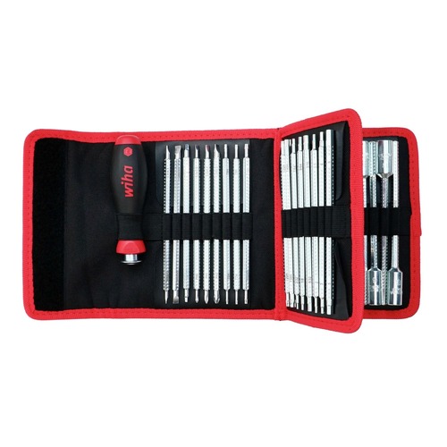 Screwdrivers | Wiha Tools 28188 (32-Piece) Drive-Loc VI Wallet Set image number 0