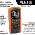 Multimeters | Klein Tools MM450 600V TRMS Auto-Ranging Slim Digital Multimeter image number 7