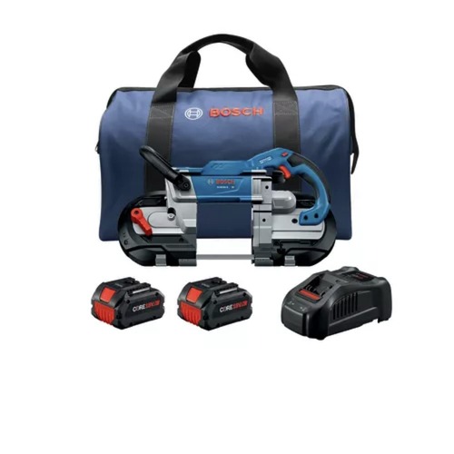Band Saws | Bosch GCB18V-5B26 18V Brushless Lithium-Ion 5 in. Cordless Band Saw Kit (6 Ah) image number 0