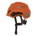 Hard Hats | MSA 10194789 V-Gard H1 Fas-Trac III Pivot Trivent ANSI EN12492 Safety Helmet -  Orange image number 2