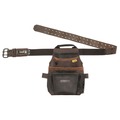 Tool Belts | Dewalt DWST550115 Leather Tool Pouch and Belt image number 0