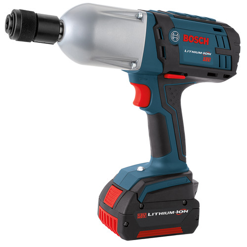 Clearance Center | Factory Reconditioned Bosch HTH182-01-RT 18V Lithium-Ion High Torque 7/16 in. Cordless Hex Impact Wrench Kit image number 0