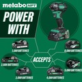 Metabo HPT Clearance | Metabo HPT WH18DCQ4M 18V MultiVolt Brushless Lithium-Ion Cordless Triple Hammer BOLT Impact Driver (Tool Only) image number 14