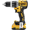 Hammer Drills | Factory Reconditioned Dewalt DCD796D2BTR 20 MAX XR Brushless Compact Lithium-Ion 1/2 in. Cordless 2-Speed Hammer Drill Kit with (2) Bluetooth Batteries (2 Ah) image number 1
