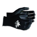 Work Gloves | MCR Safety 9669XL Economy PU Coated Work Gloves - X-Large, Black (1-Dozen) image number 1