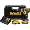 Hammer Drills | Factory Reconditioned Dewalt DCD796D2BTR 20 MAX XR Brushless Compact Lithium-Ion 1/2 in. Cordless 2-Speed Hammer Drill Kit with (2) Bluetooth Batteries (2 Ah) image number 0