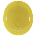 Hard Hats | MSA 10215832 V-Gard C1 Fas-Trac III Full Brim Vented Hard Hat - Yellow image number 5