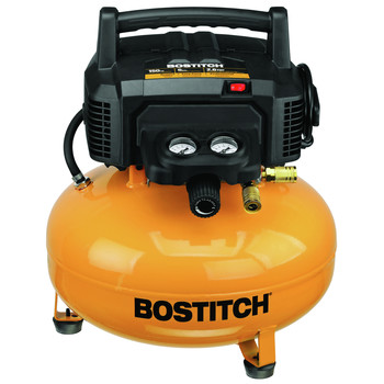 Bostitch 0.8 HP 6 Gallon Oil-Free Pancake Air Compressor - BTFP02012