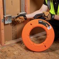 Wire & Conduit Tools | Klein Tools 56056 200 ft. Multi-Groove Fiberglass Fish Tape image number 7