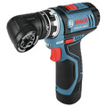  | Factory Reconditioned Bosch GSR12V-140FCB22-RT 12V Lithium-Ion Max FlexiClick 5-In-1 1/4 in. Cordless Drill Driver System Kit (2 Ah) image number 3