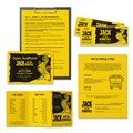 July Member-Exclusive Offer Save 10% off on One Item | Astrobrights 22531 8.5 in. x 11 in. 24 lbs. Bond Weight Color Paper - Solar Yellow (500/Ream) image number 3