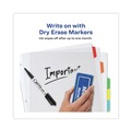 July Member-Exclusive Offer Save 10% off on One Item | Avery 16741 8-Tab 11 in. x 8.5 in. Easy View Plastic Dividers with Multicolored Tabs and Sheet Protector - Clear (1-Set) image number 6