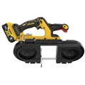 Save 10% off one item | Dewalt DCS379P1 20V MAX XR Brushless Dual Trigger Lithium-Ion Cordless Mid-Size Bandsaw Kit (5 Ah) image number 7