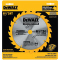 Circular Saw Blades | Dewalt DW9154 6-1/2 in. 24 Tooth Circular Saw Blade image number 1