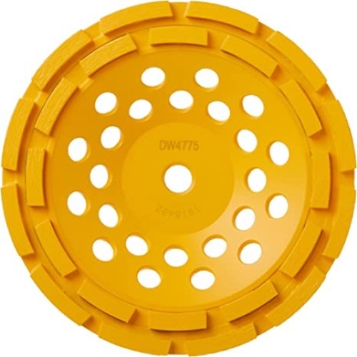 Grinding Sanding Polishing Accessories | Dewalt DW4775 7 in. Double Row Diamond Cup Grinding Wheel image number 0