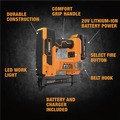 Specialty Nailers | Freeman PE20VP23138 20V 23-Gauge Lithium-Ion 1-3/8 in. Cordless Pin Nailer Kit with 2 Ah Battery image number 7