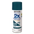 Paint | Rust-Oleum 331185 Painter's Touch 2X Ultra Cover Spray Paint, Ultra Matte Teal, 12 oz Aerosol Can, 6/Carton image number 1