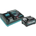  | Makita BL4040DC1 40V MAX XGT Battery and Charger Starter Pack (4 Ah) image number 0