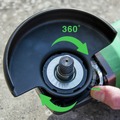 Clearance Center | Metabo HPT G13BYEQ2M 12 Amp Brushless Paddle Switch 5 in. Corded Disc Grinder with Brake image number 7