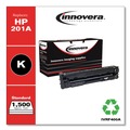 Primed for Savings Sale! | Factory Reconditioned Innovera IVRF400A Remanufactured 1500 Page-Yield 201A Toner - Black image number 1