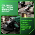 Angle Grinders | Metabo HPT 646488420 120V 13.5 Amp WEP 15-150 6 in. Corded Quick Angle Grinder image number 7