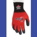Work Gloves | MCR Safety N96970L Ninja BNF Gloves - Large/Black/Red (1-Dozen) image number 1