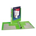 July Member-Exclusive Offer Save 10% off on One Item | Avery 79770 3 One Touch EZD Rings 1 in. Capacity 11 in. x 8.5 in. Heavy-Duty View Binder with DuraHinge - Chartreuse image number 1
