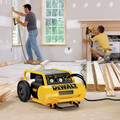 Portable Air Compressors | Dewalt D55146 1.6 HP Continuous 225 PSI Max 4.5 Gallon Hand Carry with Wheels Air Compressor image number 9