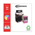 Primed for Savings Sale! | Factory Reconditioned Innovera IVR63TRI 165 Page-Yield Remanufactured Ink Replacement for 63 (F6U61AN) - Tri-Color image number 2