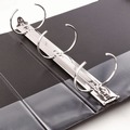 July Member-Exclusive Offer Save 10% off on One Item | Avery 03501 2 in. Capacity 11 x 8.5 Economy Non-View Binder with 3 Round Rings - Black image number 1