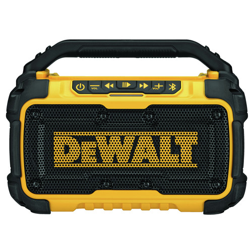 Speakers & Radios | Factory Reconditioned Dewalt DCR010R 12V/20V MAX Lithium-Ion Jobsite Corded/Cordless Bluetooth Speaker (Tool Only) image number 0