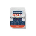 Chainsaw Accessories | Husqvarna 597469562 S93G X-CUT 3/8 in. Mini Pitch .050 in. Gauge 62 Drive Links 18 in. 350i Chainsaw Chain Replacement image number 0