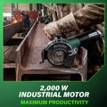 Angle Grinders | Metabo HPT 646646420 Brushless WEPBA 20-150 6 in. Quick DS Angle Grinder image number 7