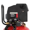 Portable Air Compressors | Porter-Cable PXCMF220VW 1.5 HP 20 Gallon Oil-Free Vertical Dolly Air Compressor image number 4